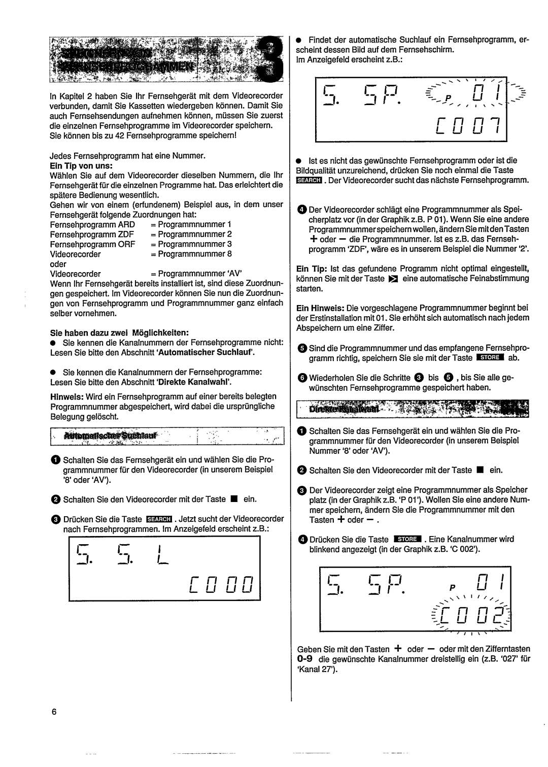 Philips VR305 manual 