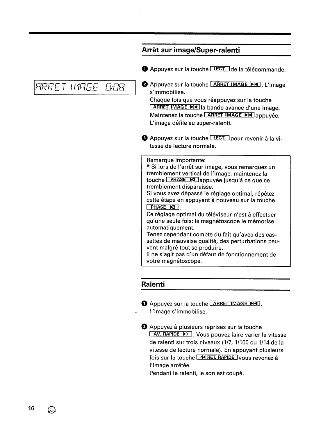 Philips VR3469 manual 