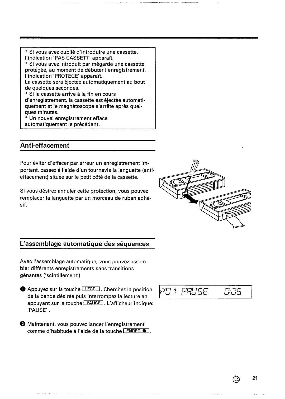Philips VR3469 manual 