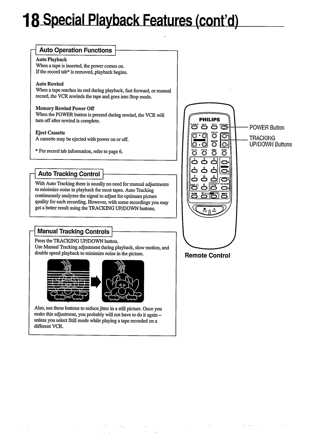 Philips VR350, VR355 manual 