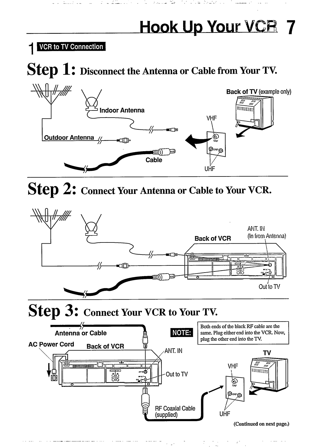 Philips VR355, VR350 manual 