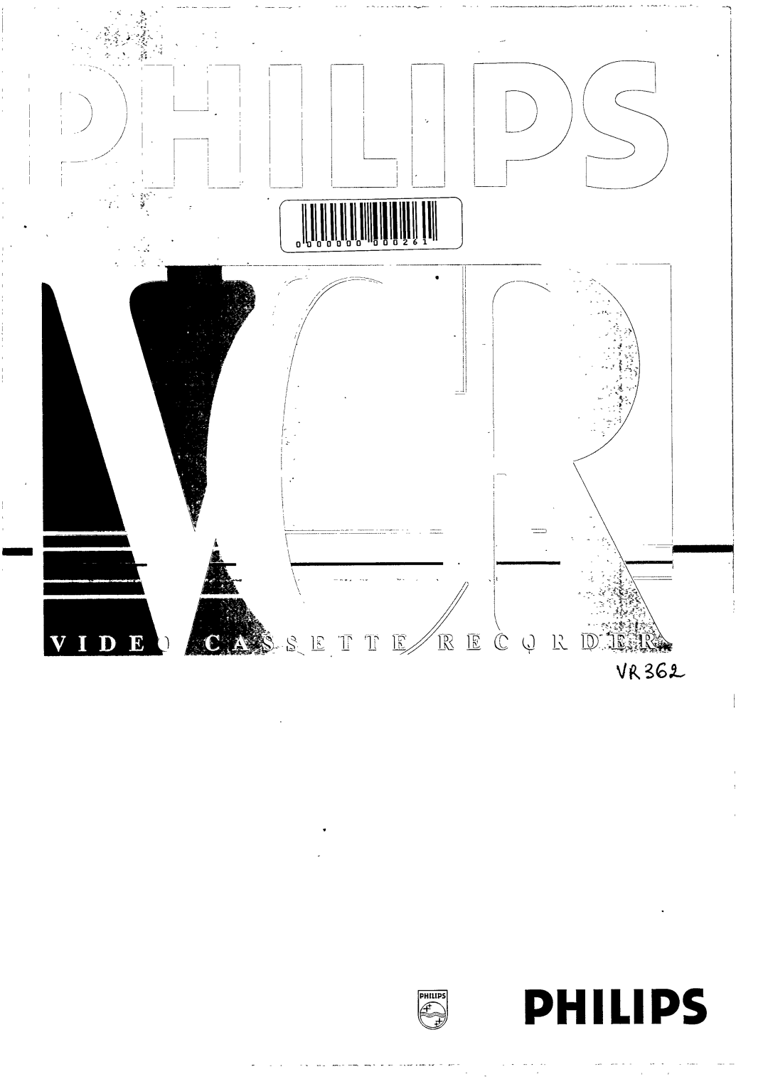 Philips VR362 manual 