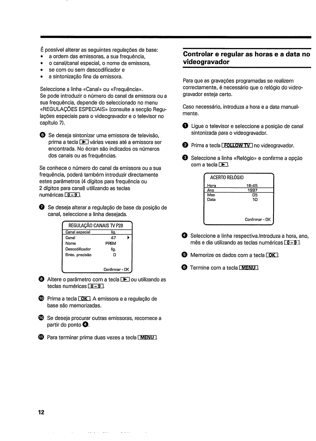 Philips VR362 manual 