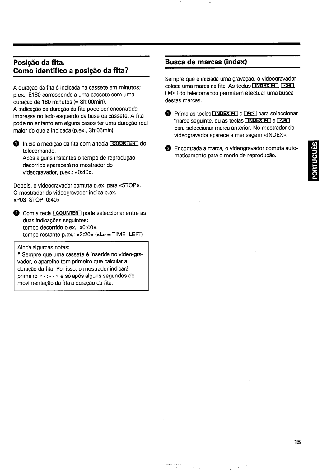 Philips VR362 manual 