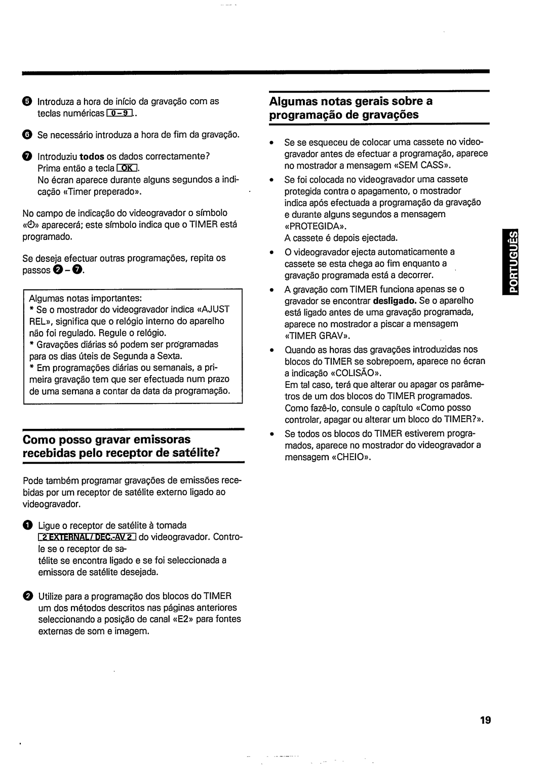 Philips VR362 manual 