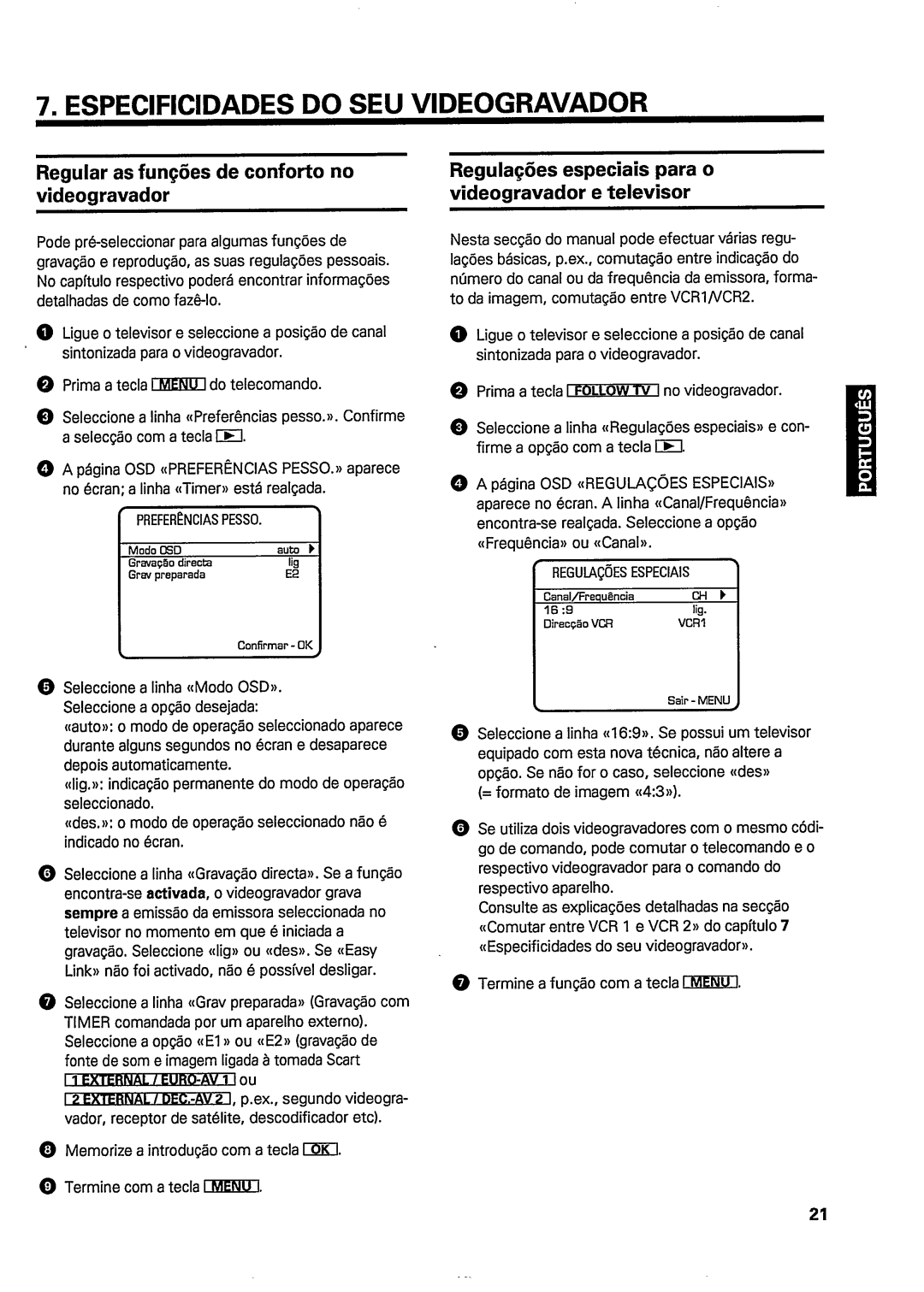 Philips VR362 manual 