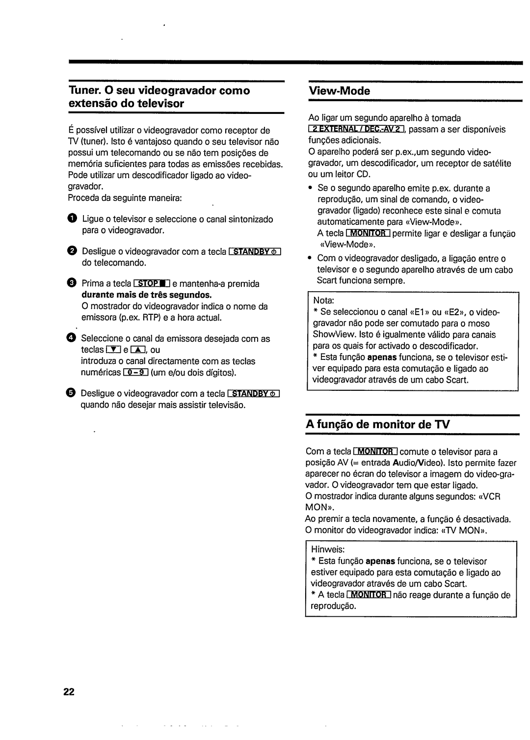 Philips VR362 manual 