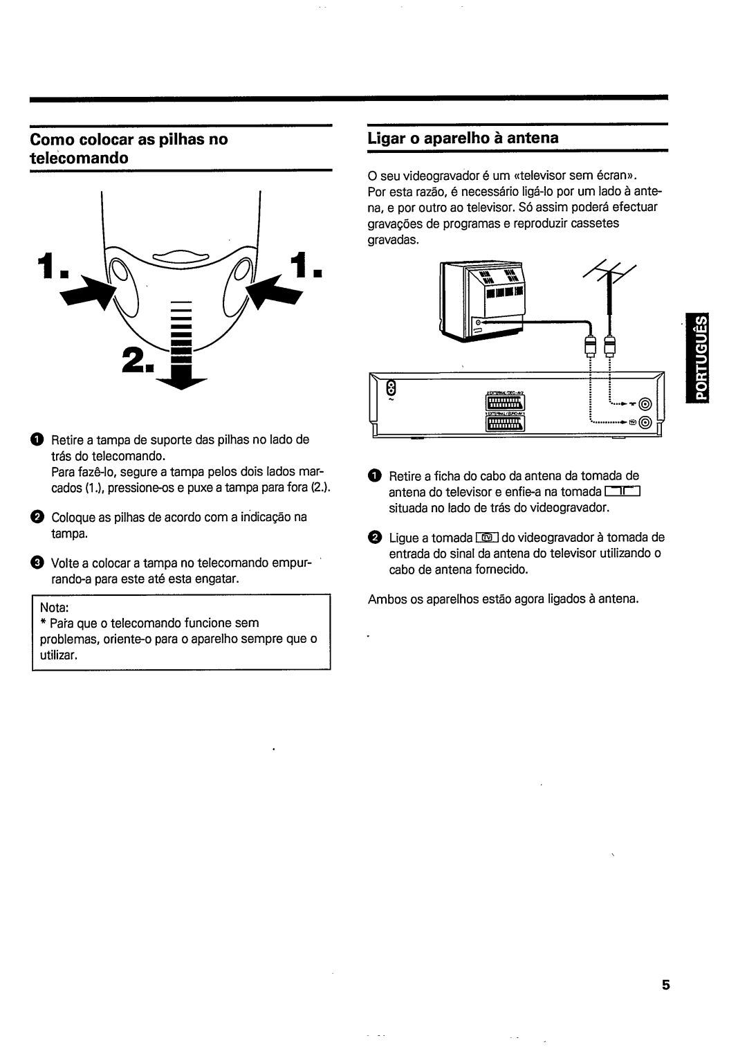 Philips VR362 manual 