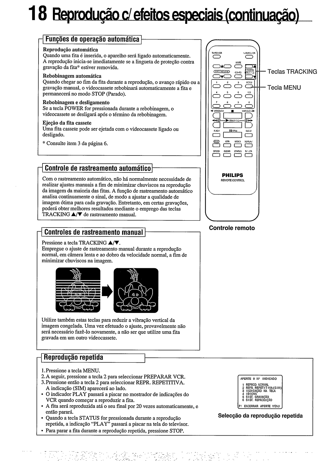 Philips VR378, VR354 manual 