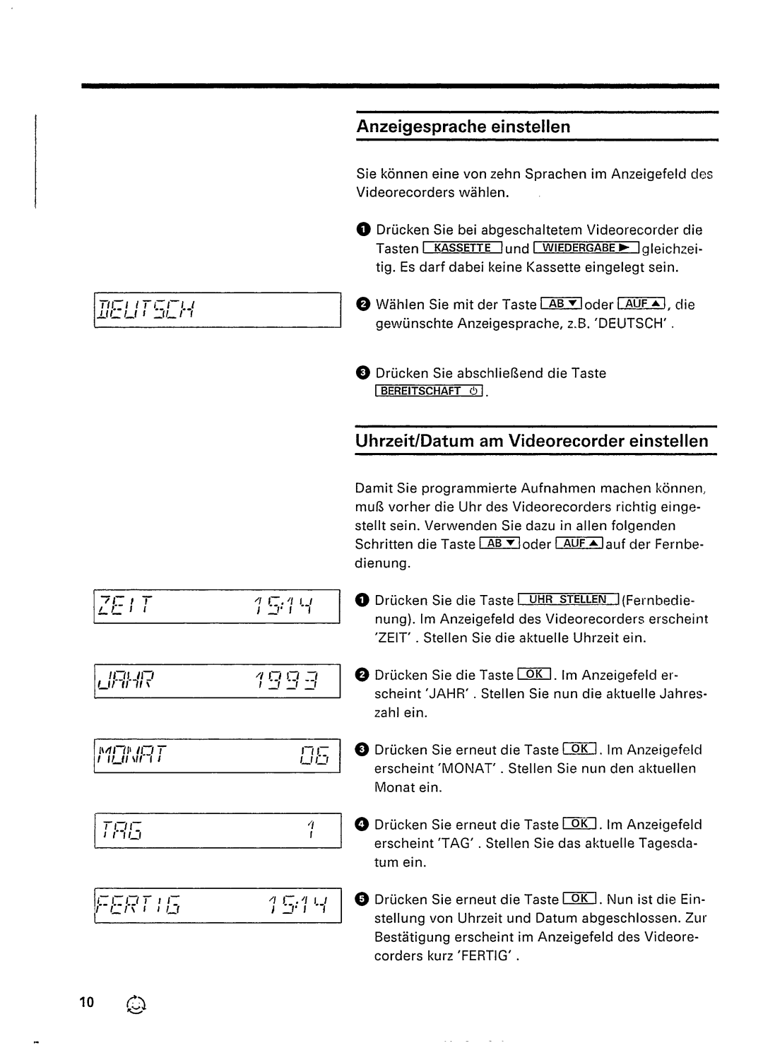 Philips VR437 manual 