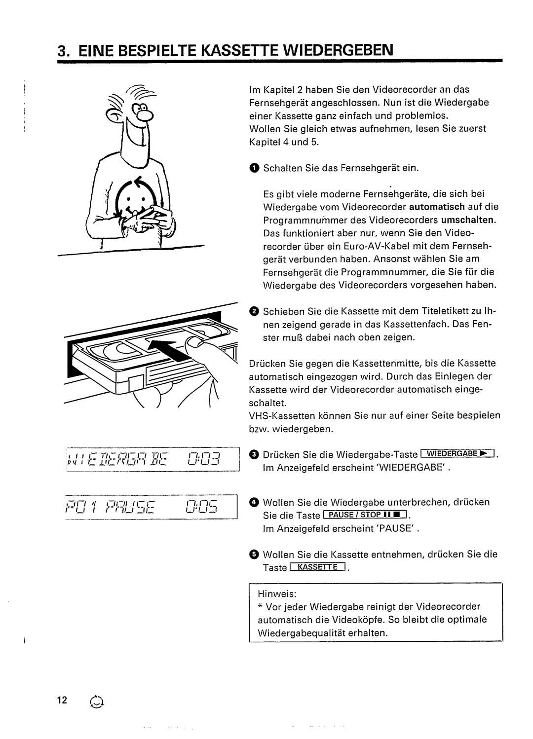 Philips VR437 manual 