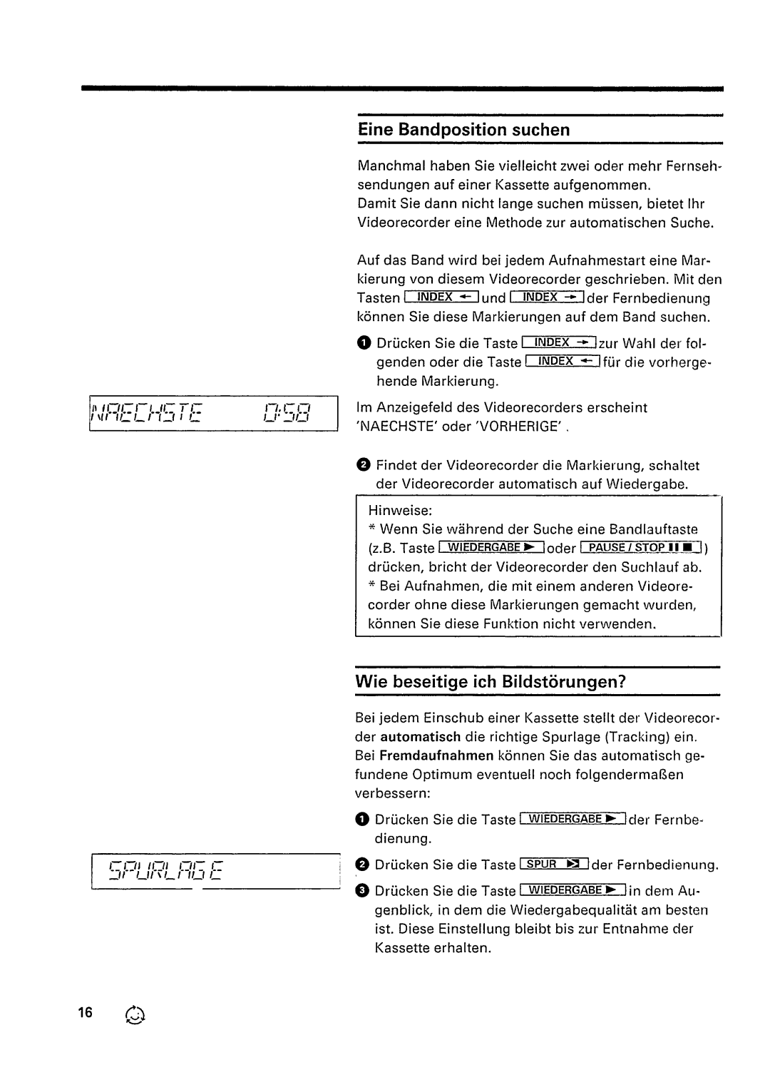 Philips VR437 manual 