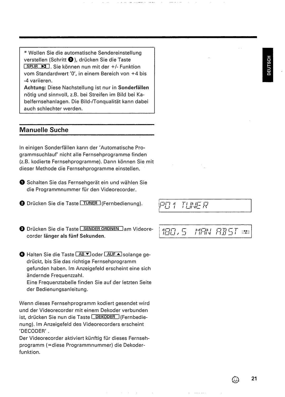 Philips VR437 manual 