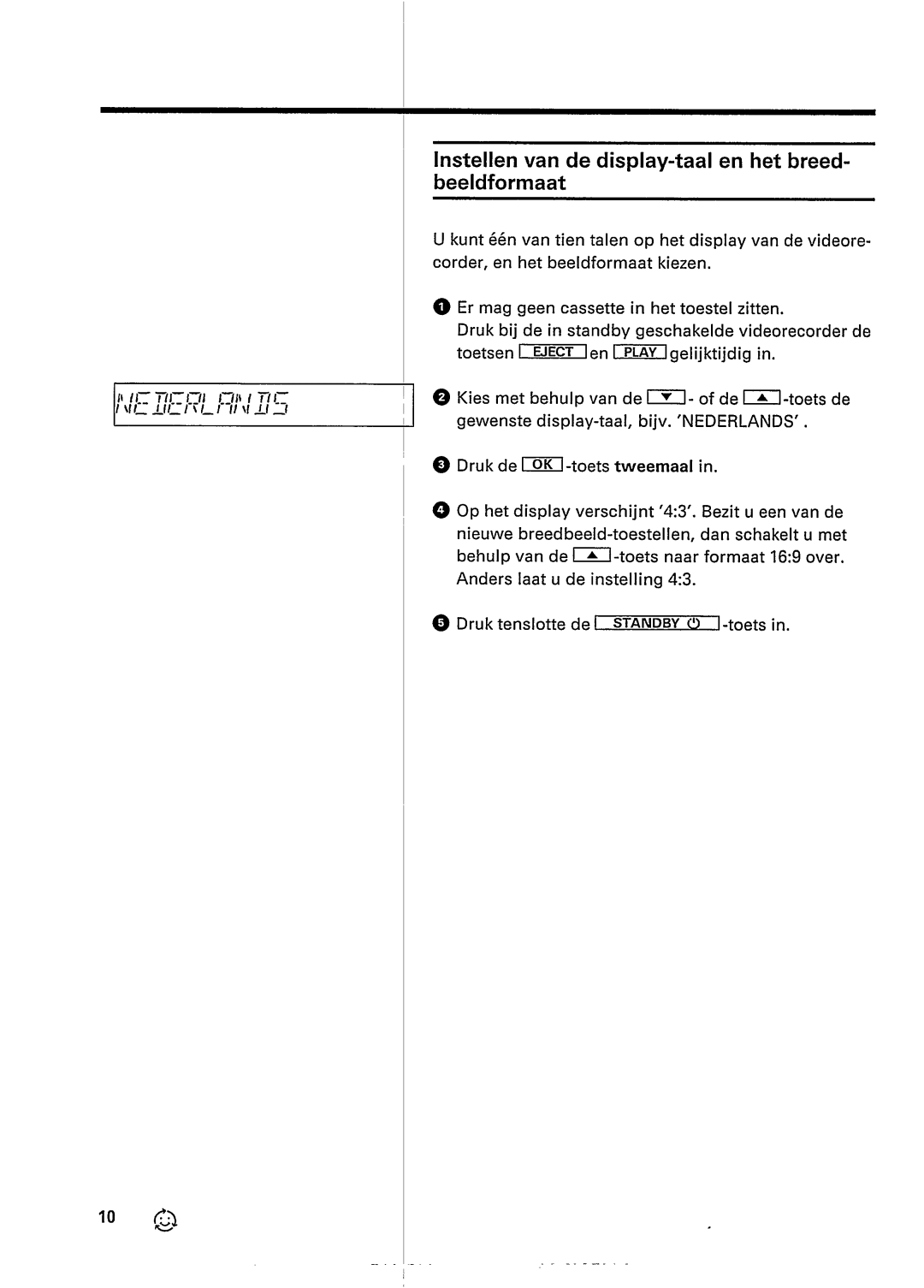 Philips VR447 manual 