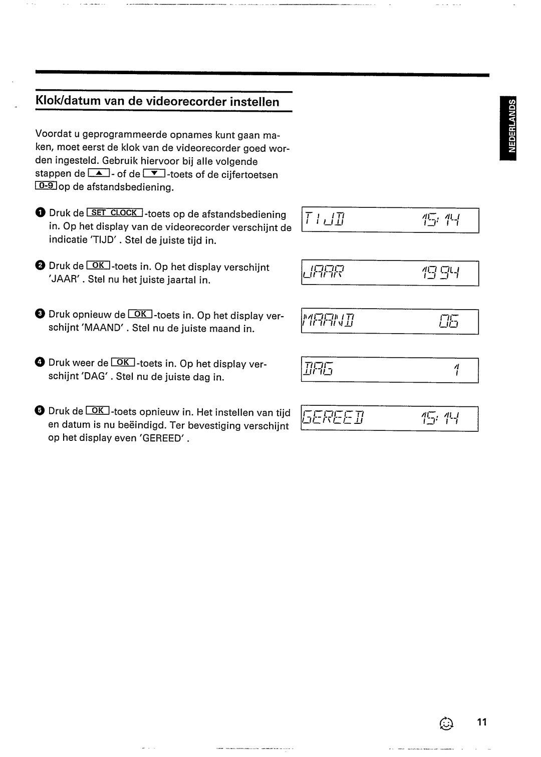 Philips VR447 manual 