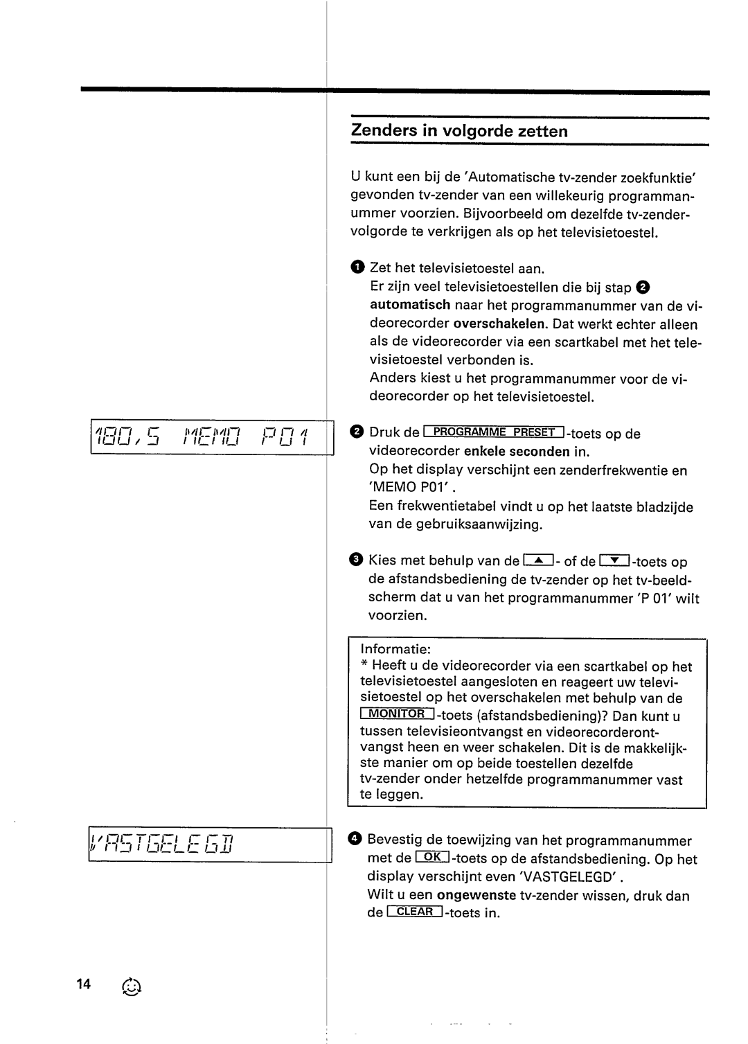 Philips VR447 manual 