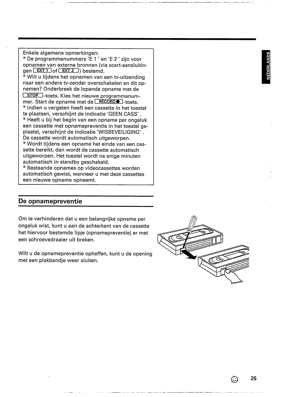 Philips VR447 manual 