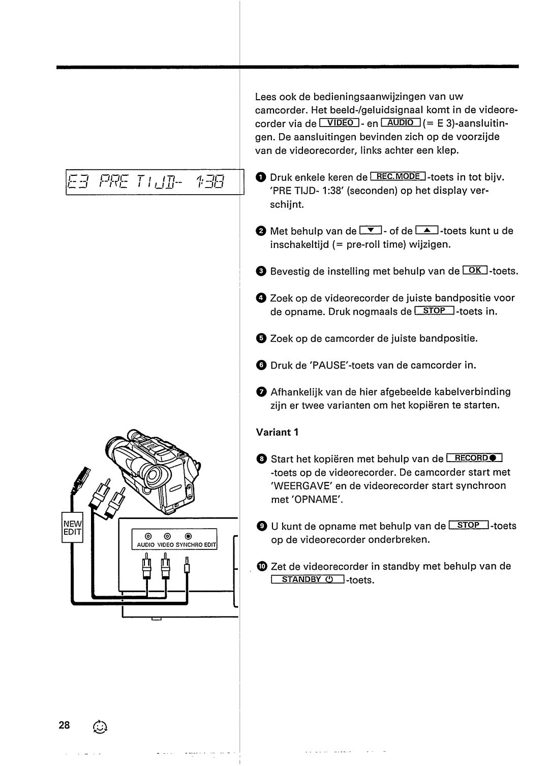 Philips VR447 manual 