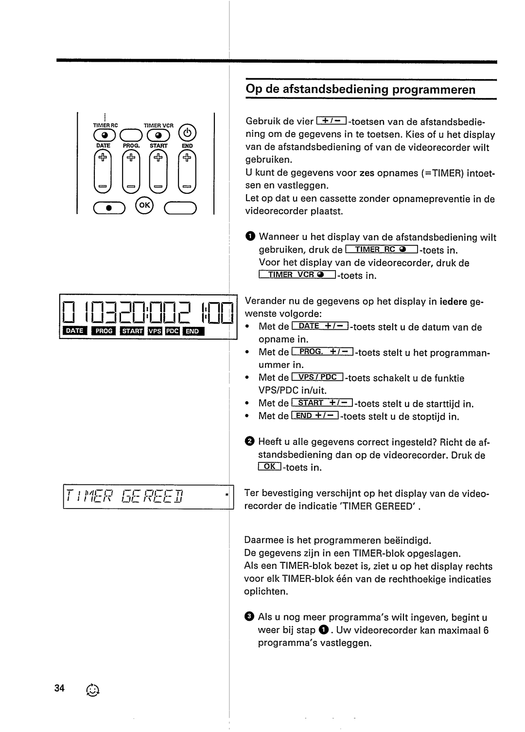 Philips VR447 manual 