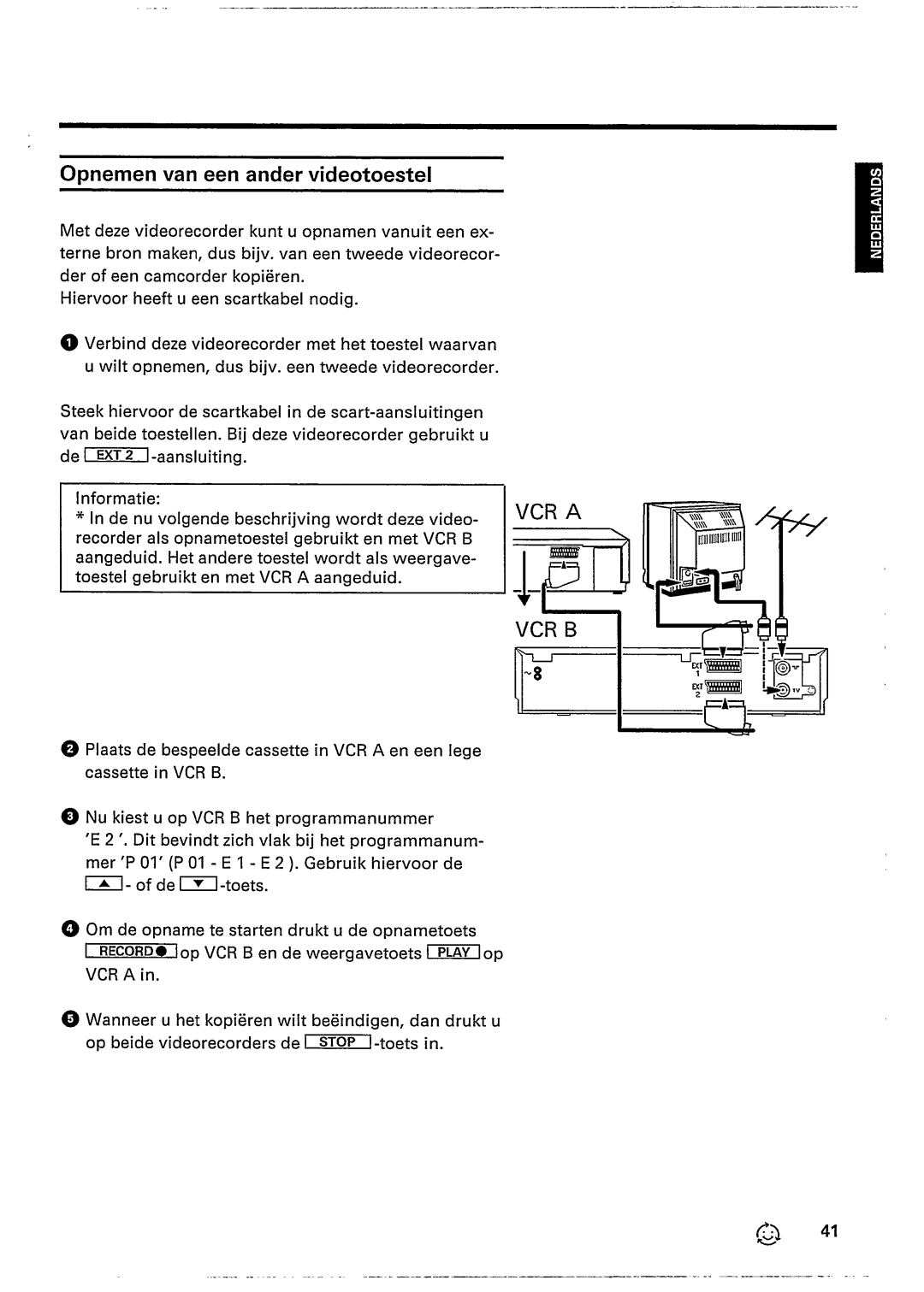 Philips VR447 manual 