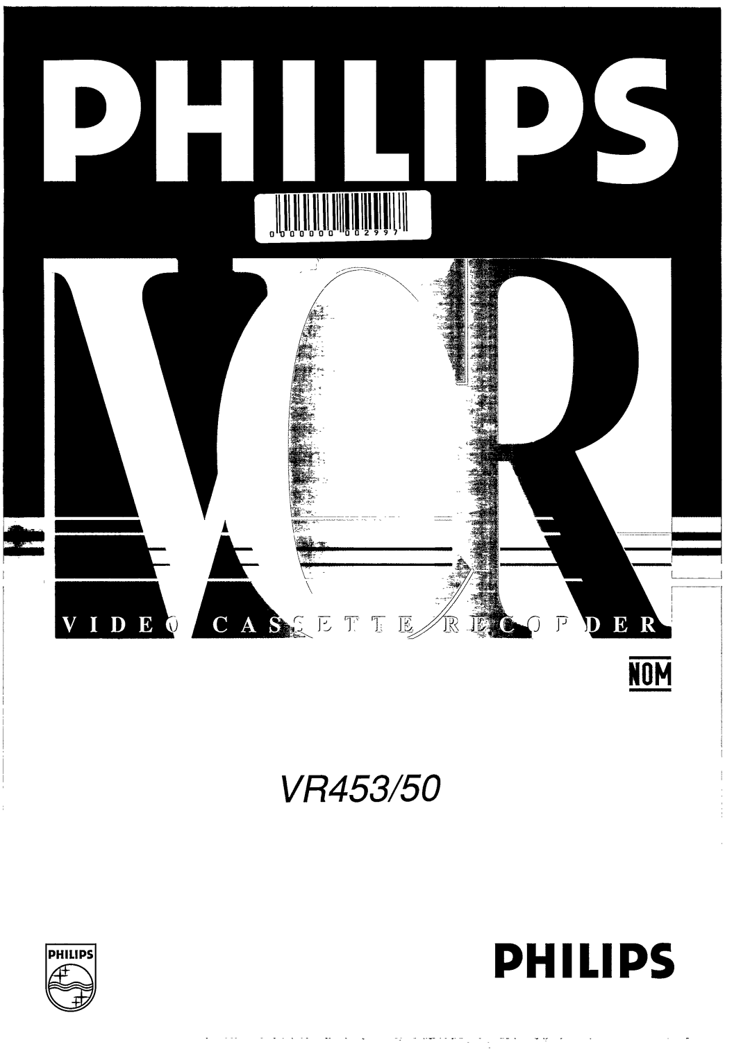 Philips VR450, VR453 manual 