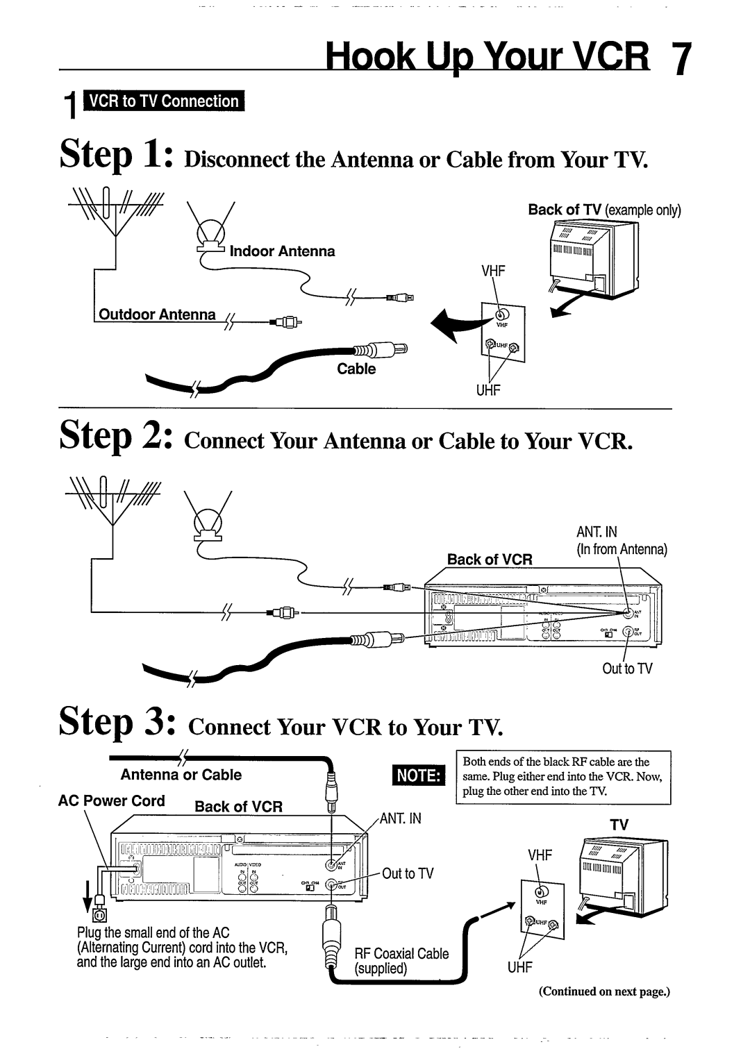 Philips VR450, VR453 manual 