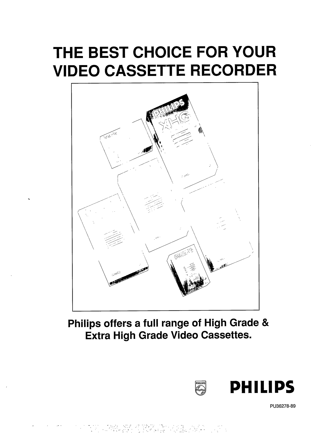 Philips VR454 manual 