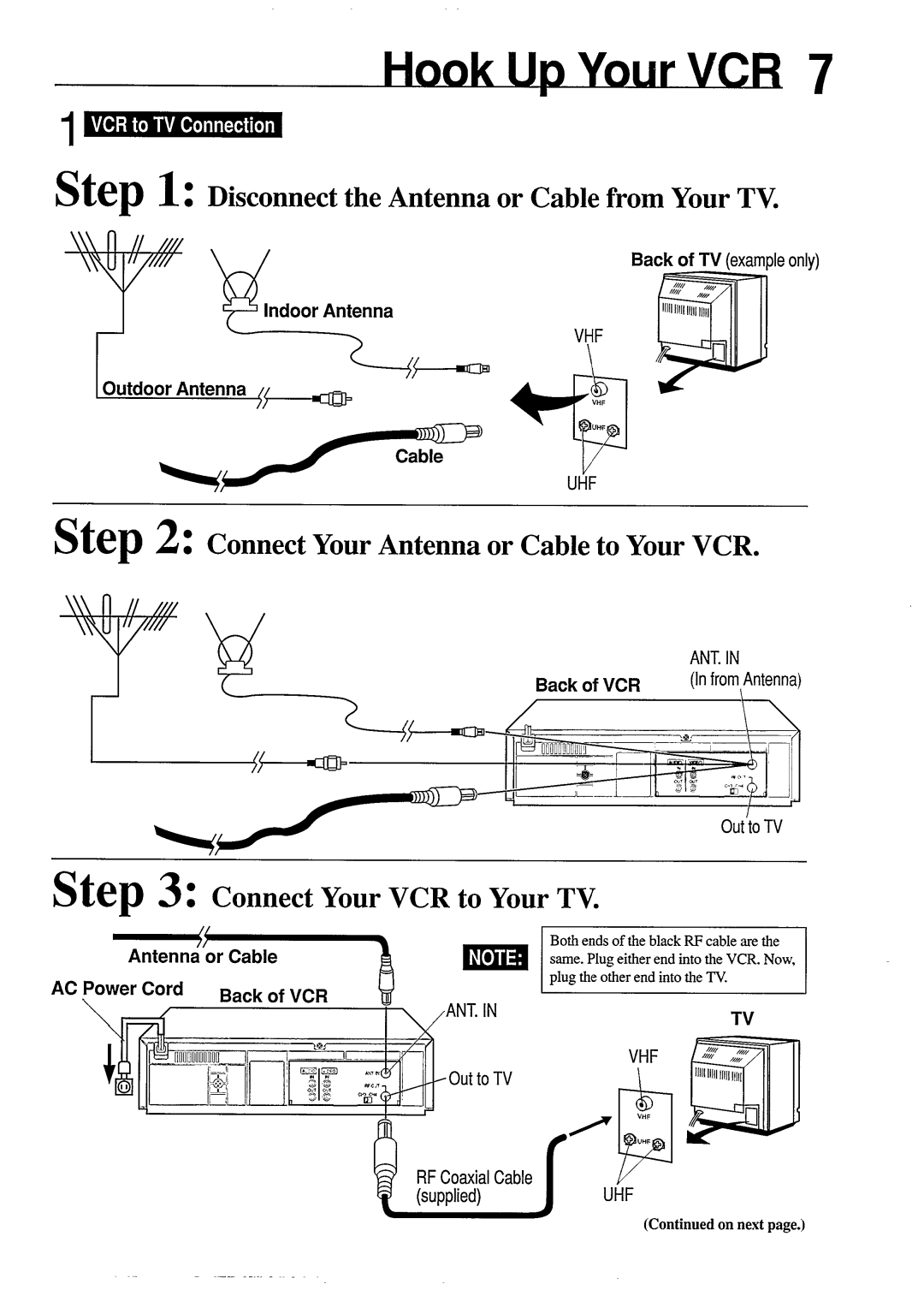 Philips VR454 manual 