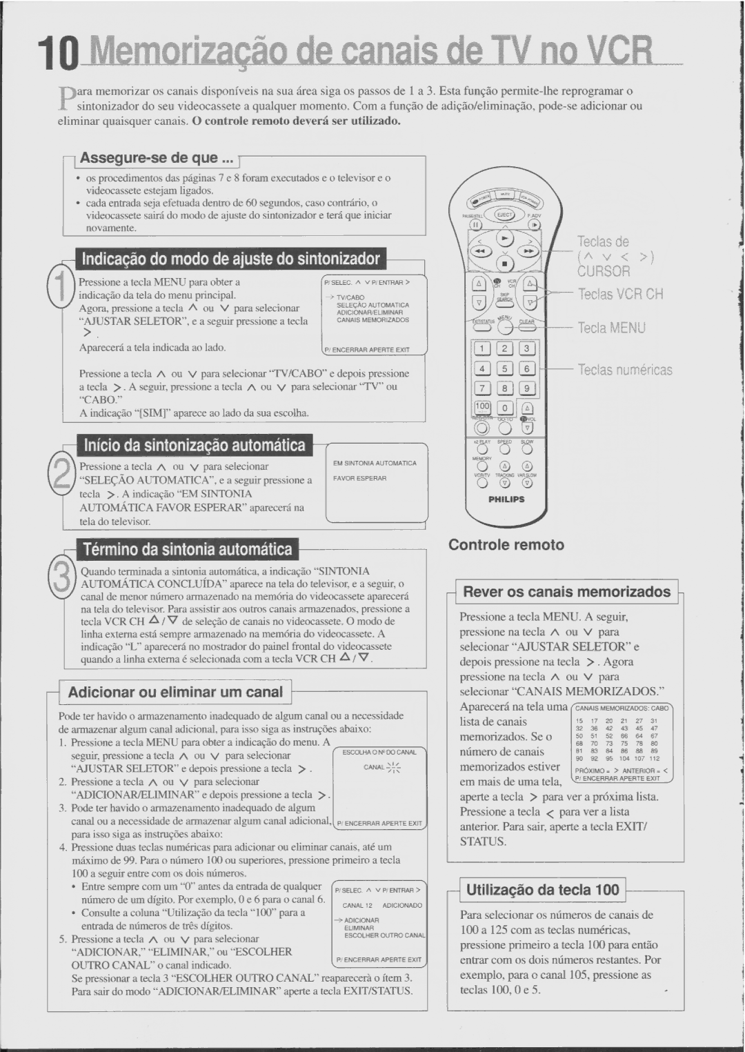 Philips VR456 manual 