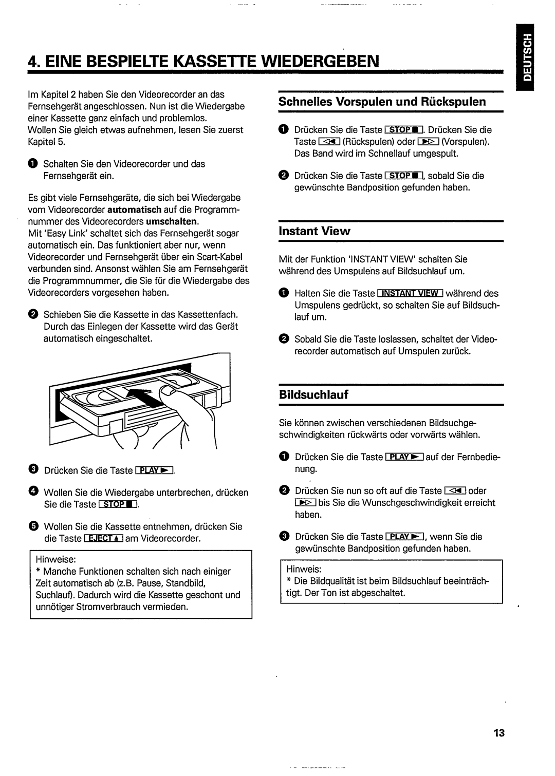 Philips VR466 manual 