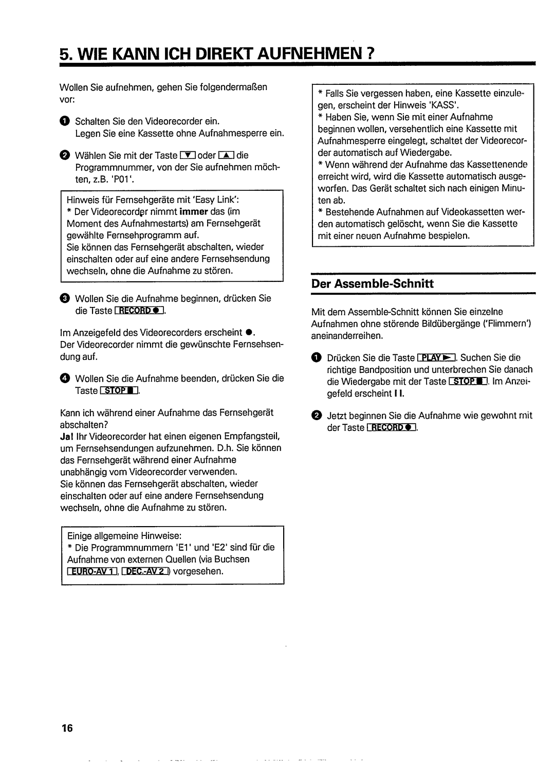 Philips VR466 manual 