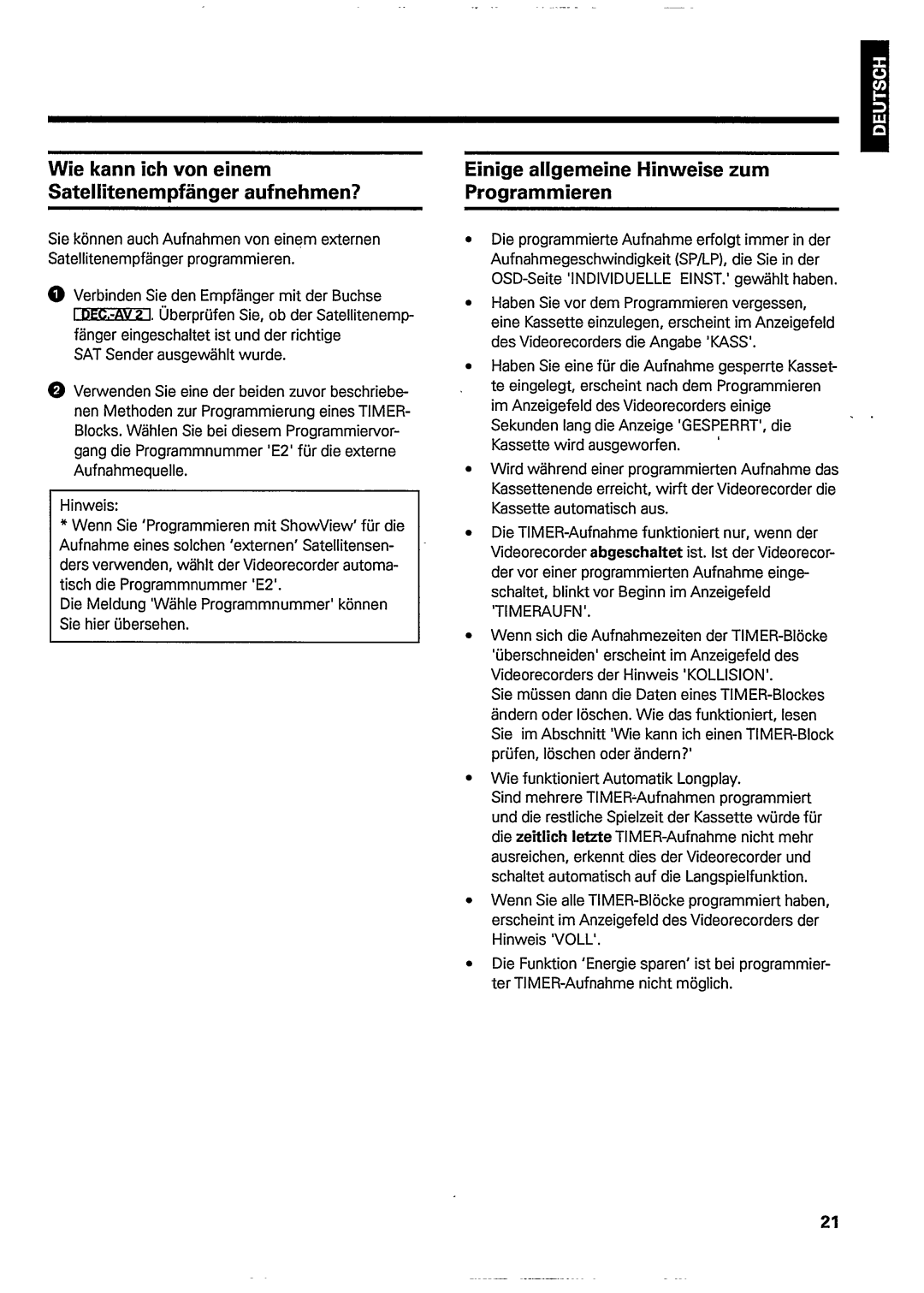 Philips VR466 manual 