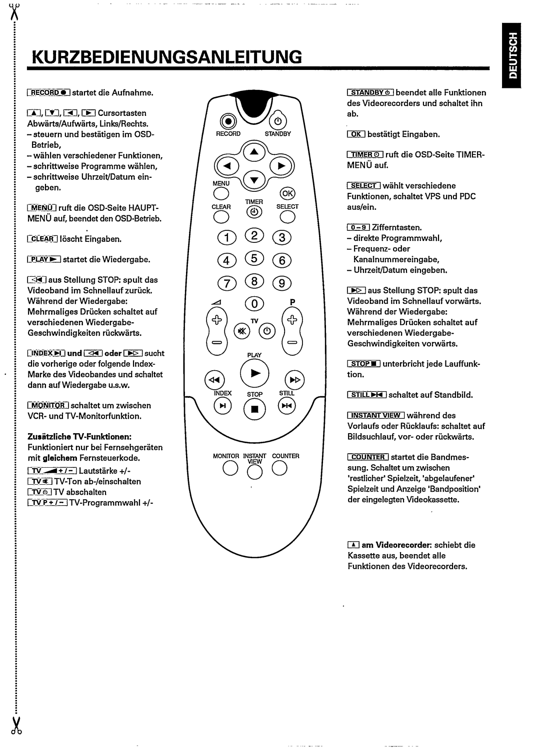 Philips VR466 manual 