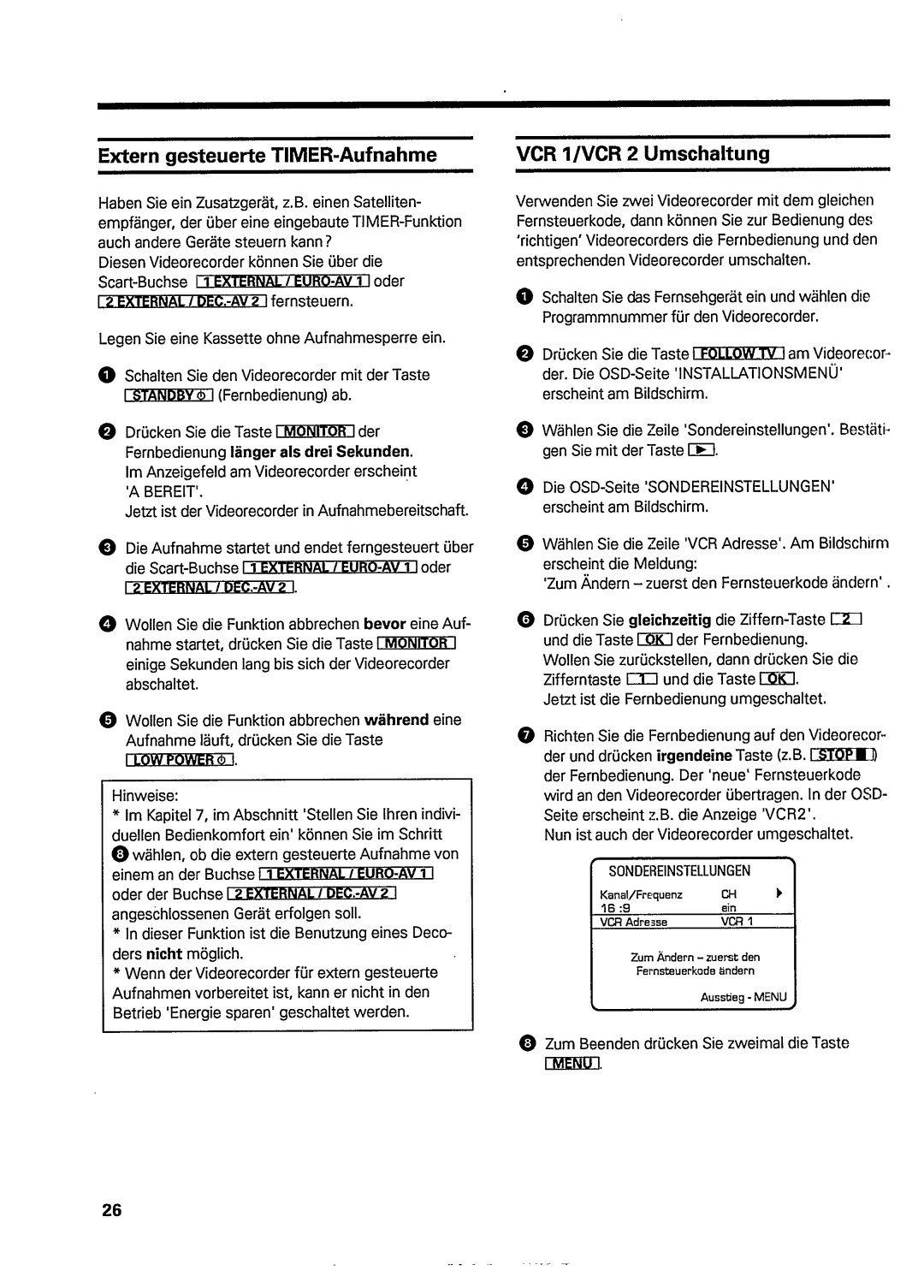 Philips VR466 manual 