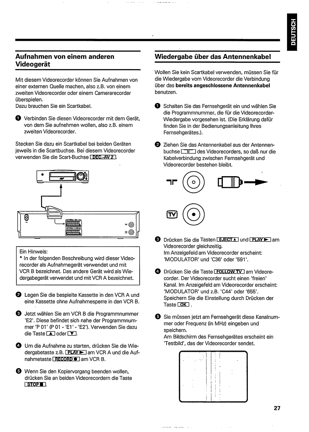 Philips VR466 manual 