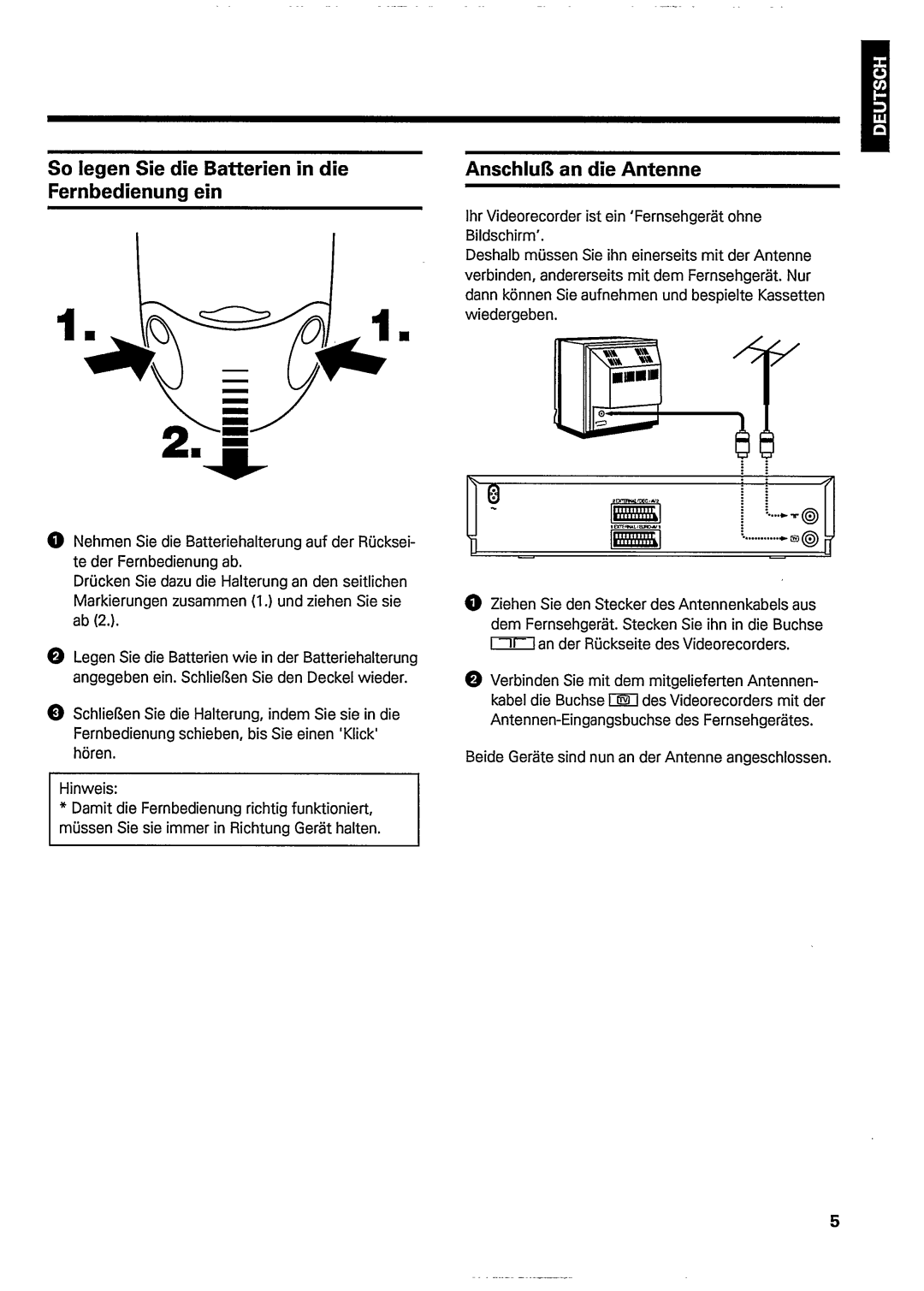 Philips VR466 manual 