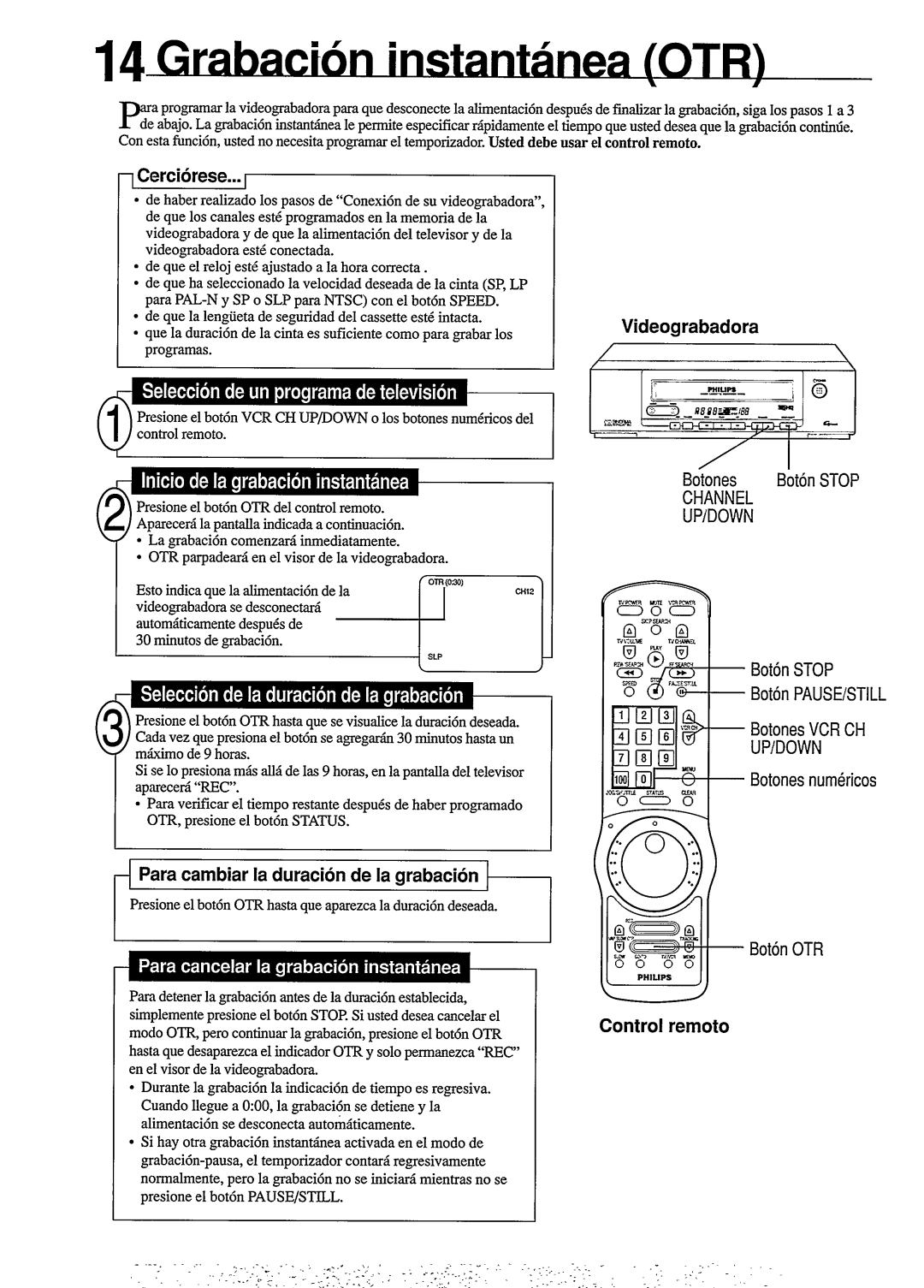 Philips VR477 manual 