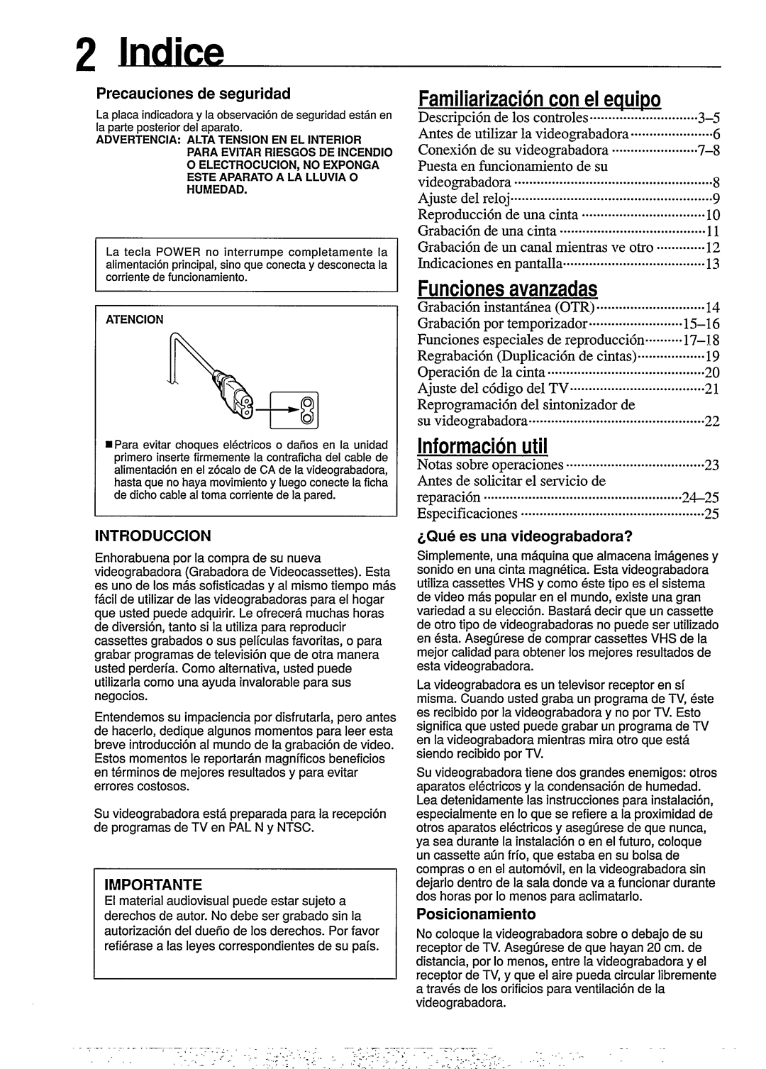 Philips VR477 manual 