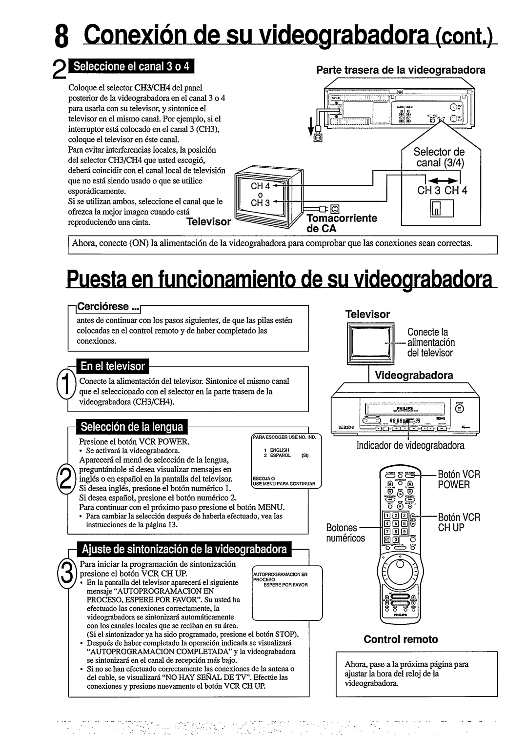 Philips VR477 manual 