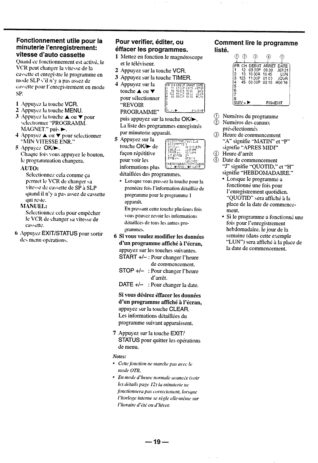 Philips VR588/50, VR488/50 manual 