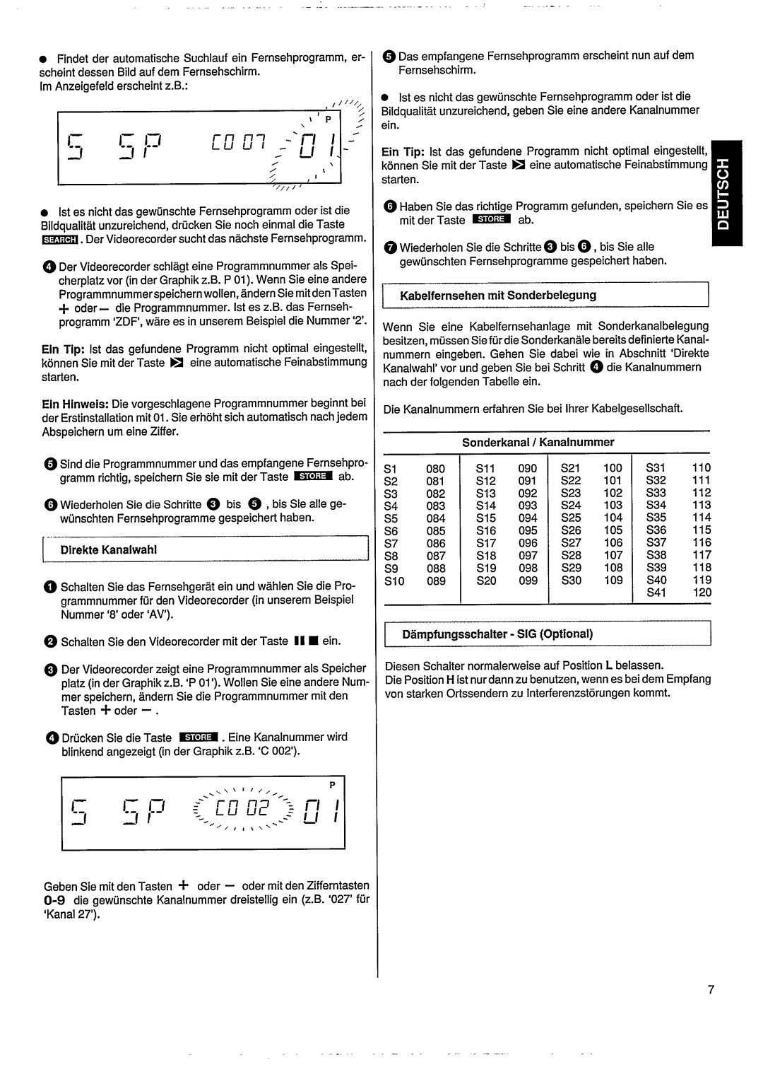 Philips VR502 manual 