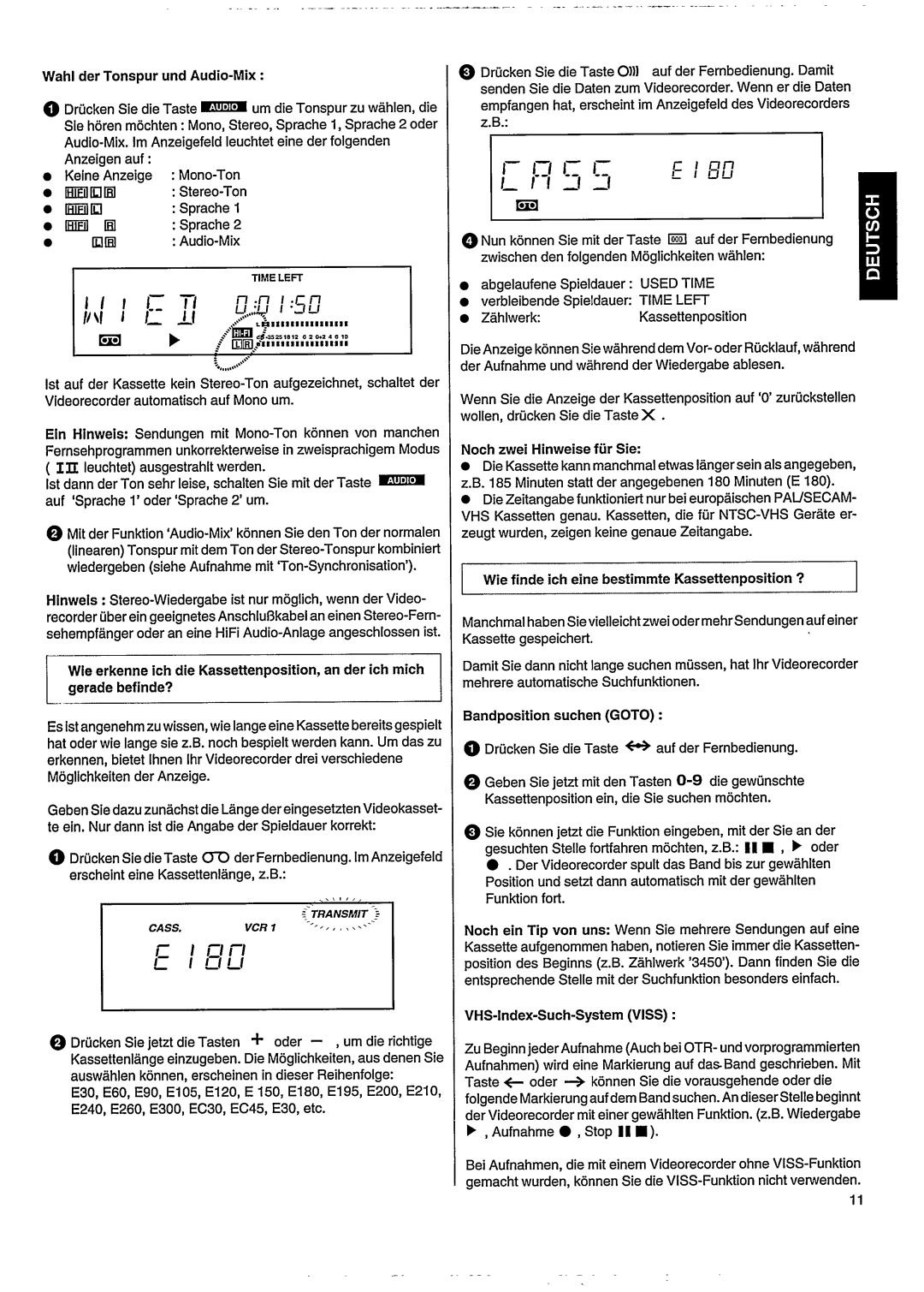 Philips VR502 manual 