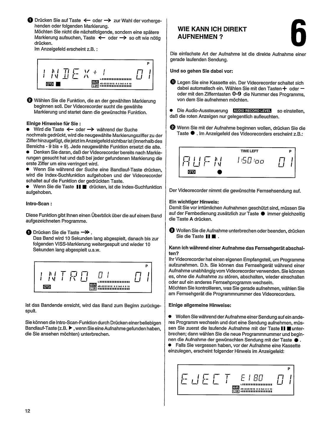 Philips VR502 manual 