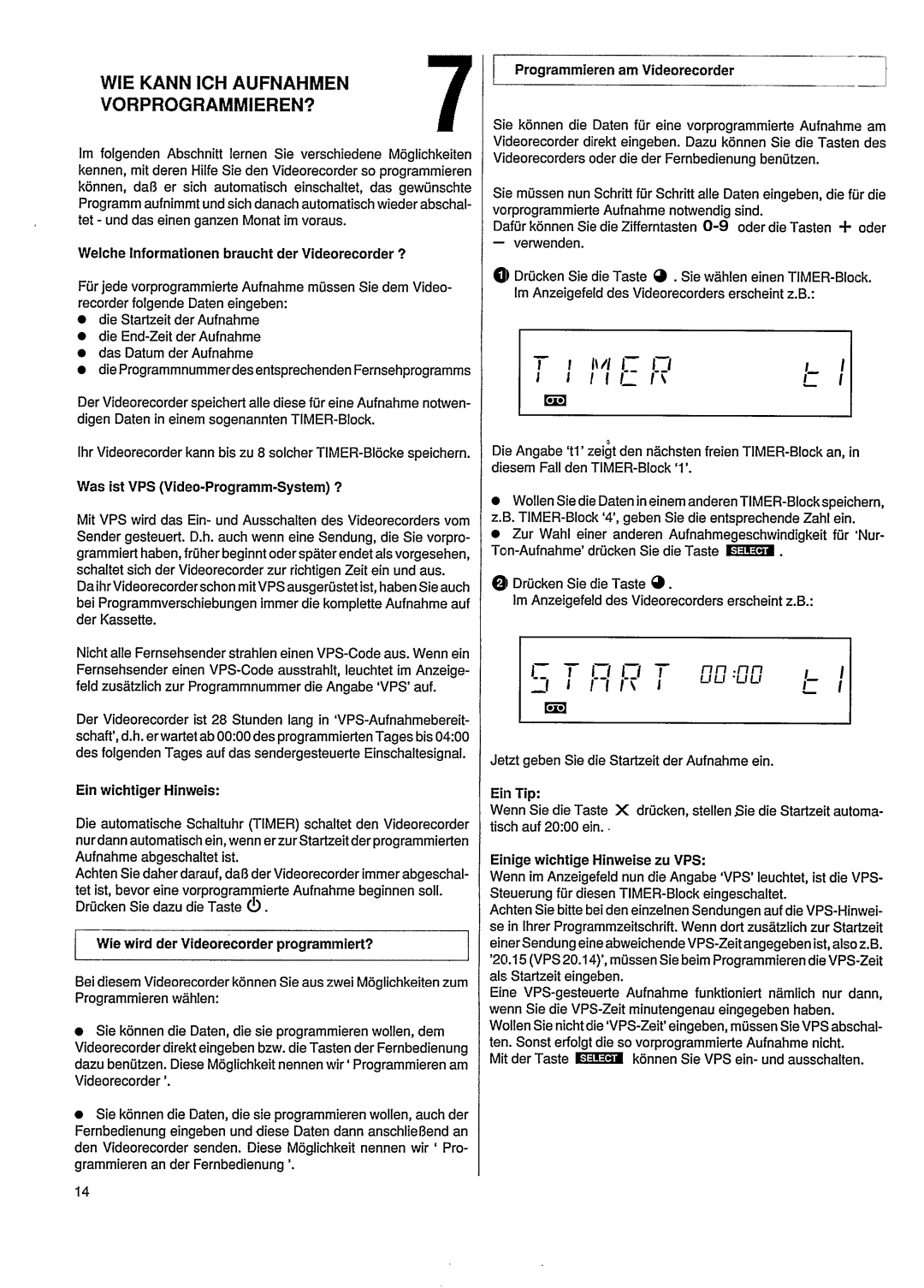 Philips VR502 manual 