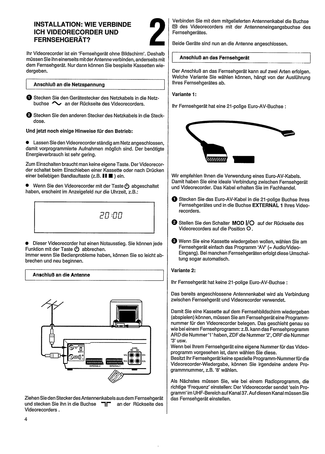 Philips VR502 manual 