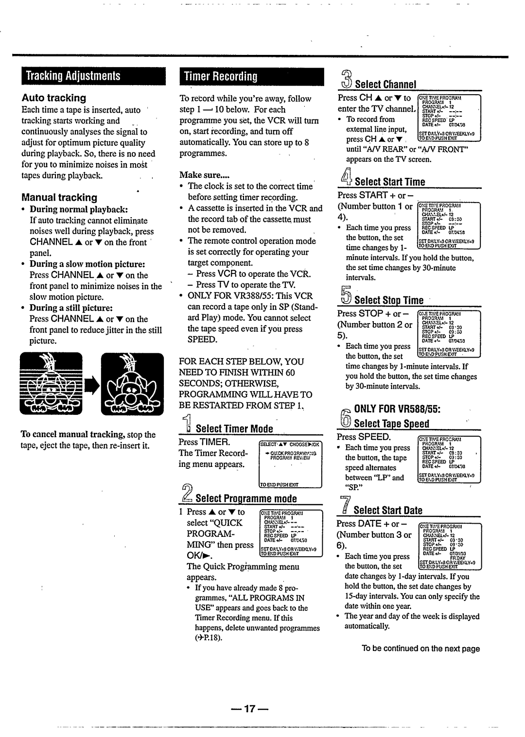 Philips vr555 manual 