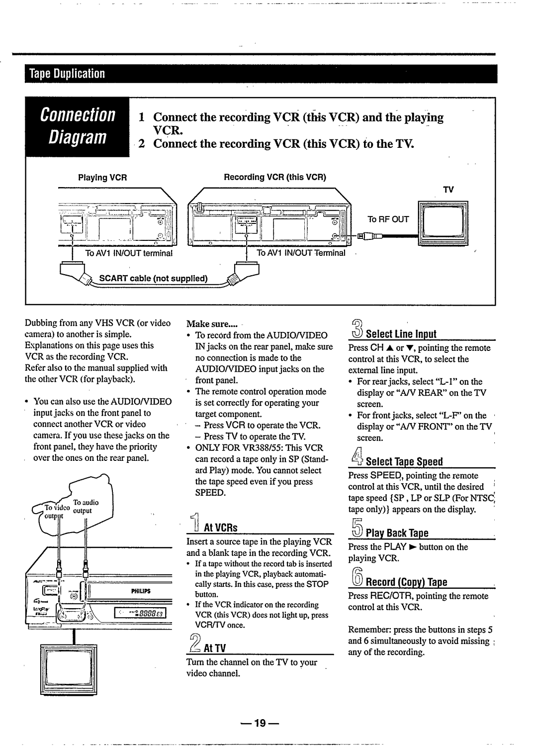 Philips vr555 manual 