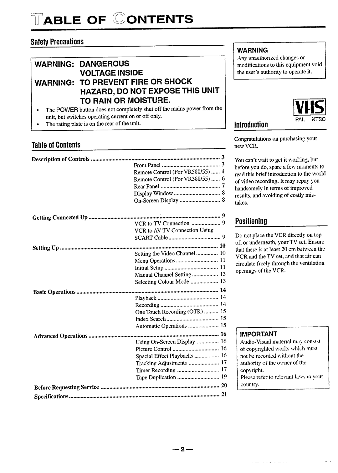 Philips vr555 manual 