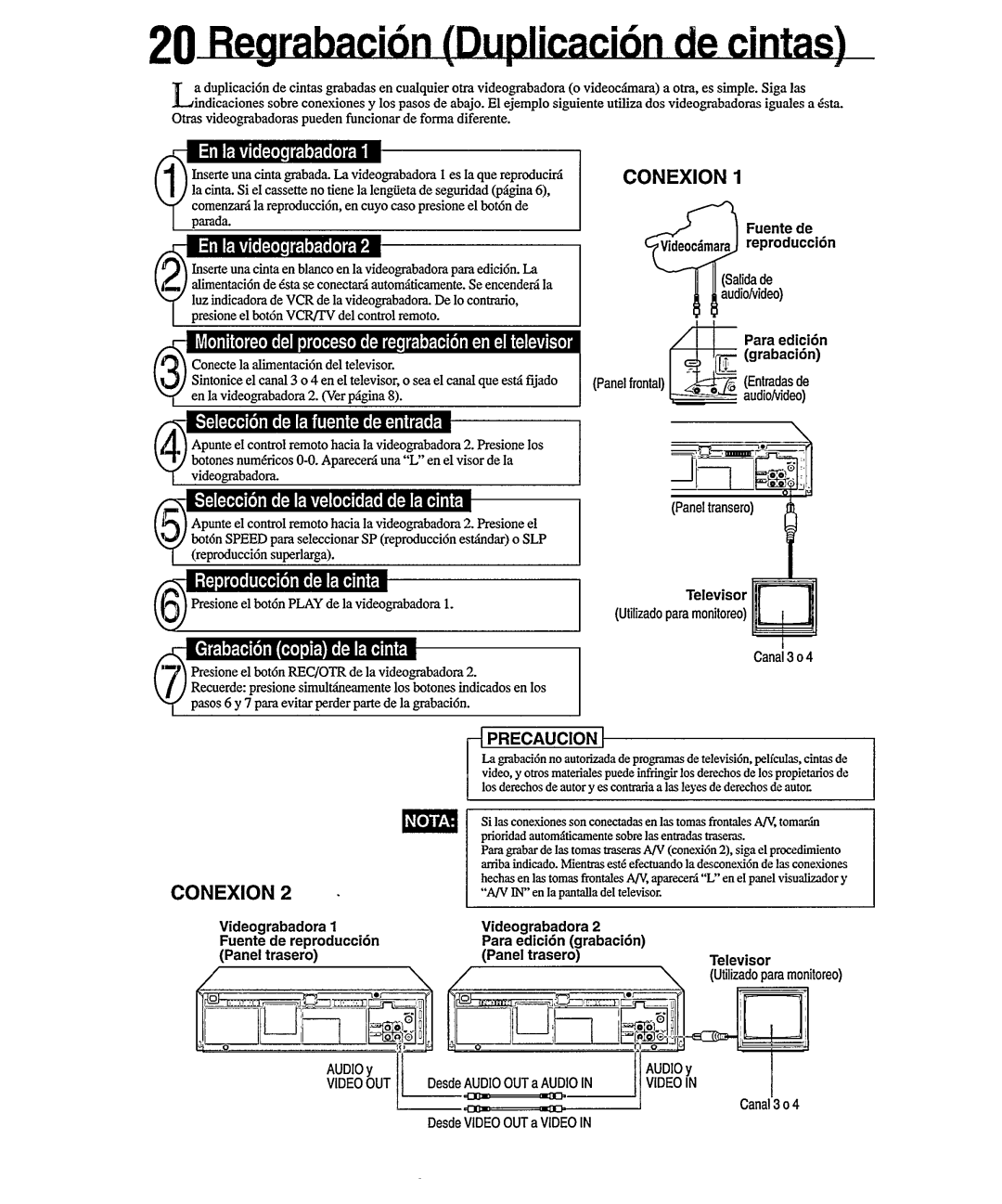 Philips VR556 manual 