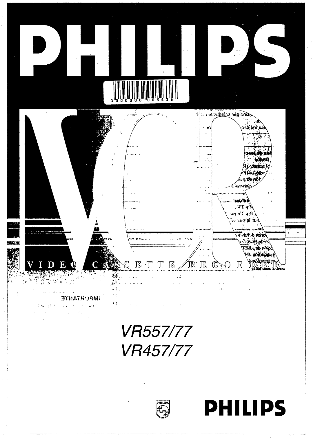 Philips VR577 manual 